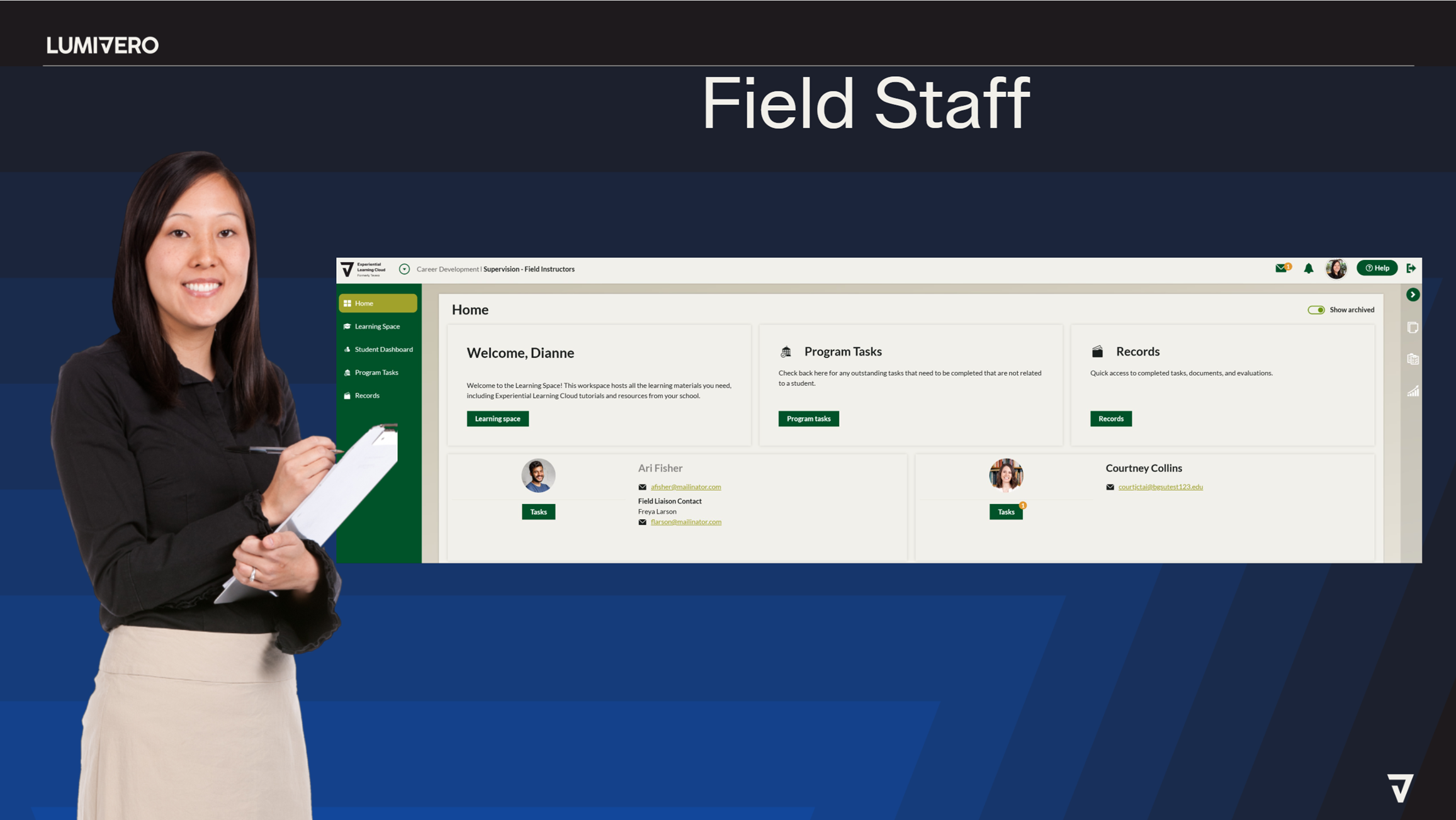 Experiential Learning Cloud: Understanding Roles