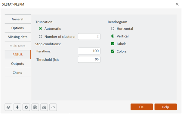 XLSTAT: REBUS classification with PLS Path Modeling in Excel