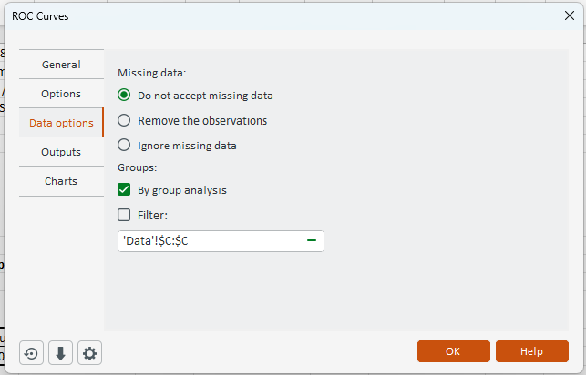 XLSTAT: ROC curves comparison in Excel