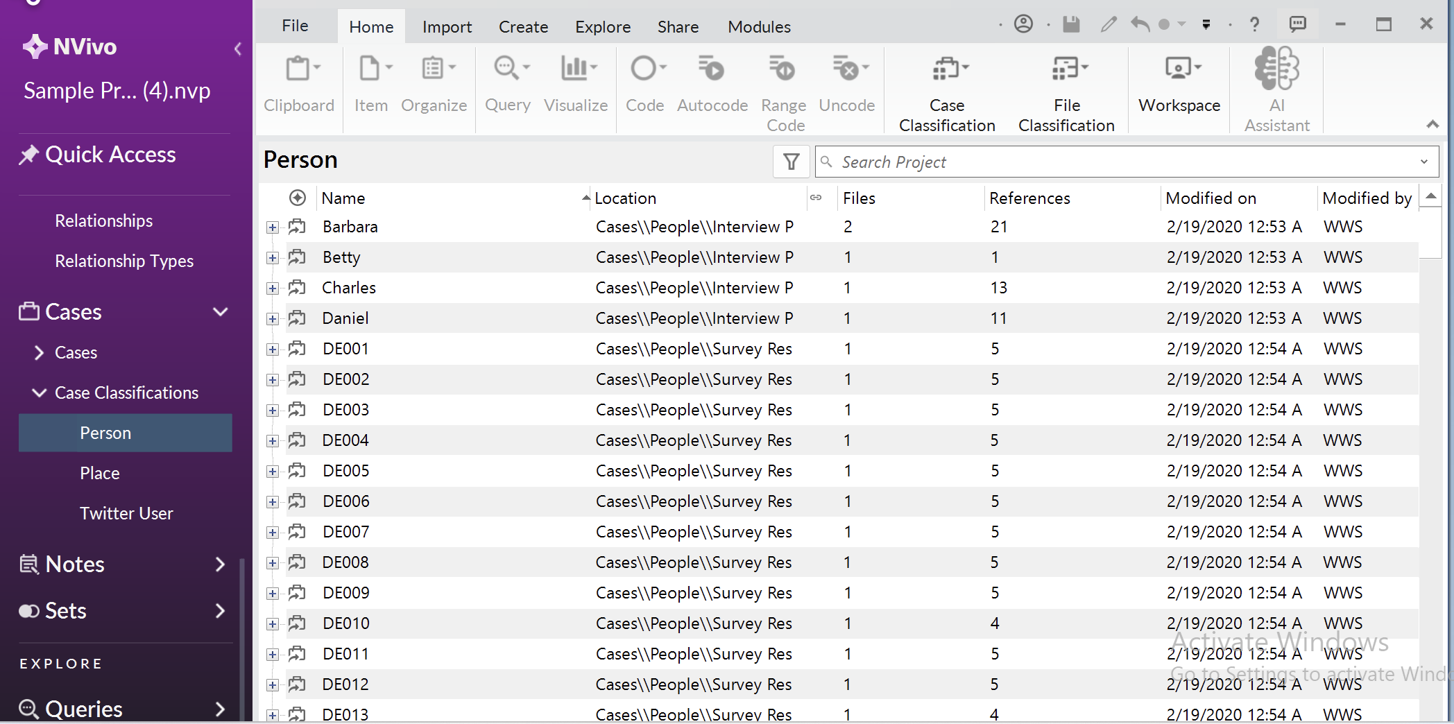 How Can I Filter or Query My Dataset by Classification Attributes