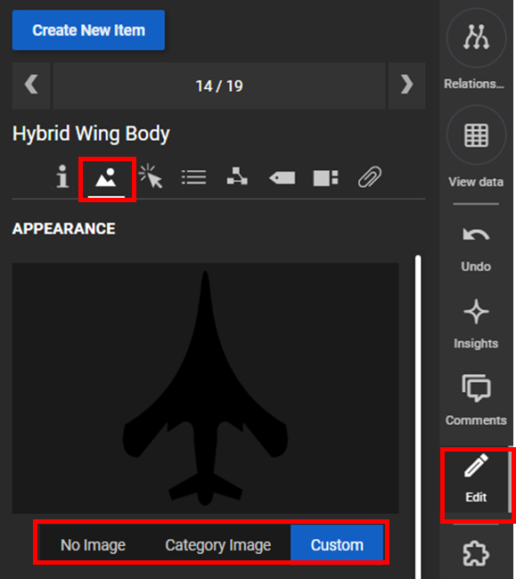 SharpCloud: Item Images