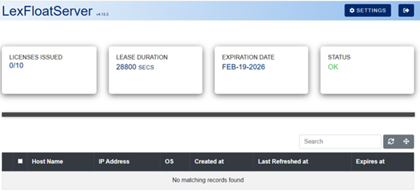 concurrentLicenses