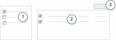 How to select project items in the Project Items dialog.